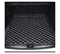 Vasca Bagagliaio Proteggi Baule Per VW Per Touareg 7L 2003-2010 Tappetini Bagagliaio Personalizzati In Pelle Resistenti E Antisporco Articoli Interni Auto(Black and Beige,Size1 2003-2010)