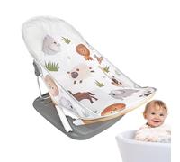 Vasca Bagno Pieghevole Bambini Seduta Pieghevole Per Bagno | Delicato Sulla Pelle Supporto Vasca Pieghevole Portatile, Leggero, Antiscivolo, Seggiolino Bagno Ergonomico Viaggio Bambini