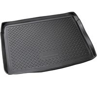 Recambo Vasca baule in gomma premium per VW Golf 5 berlina compatta | 1K1 | 2003-2008 | con ruota di emergenza | su misura con bordo