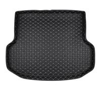 Vasca Baule Auto per Seat Leon MK2 Facelift 1P 2009-2012 | Tappeto Bagagliaio Auto Tappeto Bagagliaio in Pelle Impermeabile Antiscivolo Protezione Copri Bagagliaio Trapuntato