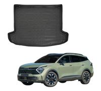 SCOUTT | Vasca Bagagliaio Proteggi Baule In TPE Su Misura Per Sportage QL,QLE 2016-2021, Bordo 4cm, Antiscivolo, Inodore, Arrotolabile