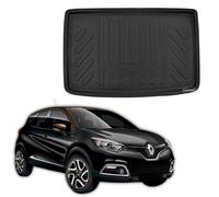 SCOUTT | Vasca Bagagliaio Proteggi Baule In TPE Su Misura Per Captur 2013-2019, Bordo 4cm, Antiscivolo, Inodore, Arrotolabile