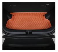 Vasca Baule Per BYD Per Dolphin Per Mini 2025 Bagagliaio Di Un'auto Zerbino Per BYD Per Gabbiano In Pelle Copertura Completa Cargo Liner Tappetino Bagagliaio(Brown A)