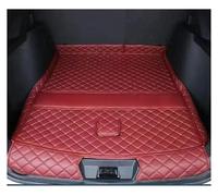 Vasca Baule Per BYD Per Song Plus EV/DMI 2024 Car Cargo Liner Protezione A Prova Acqua Coffre Voiture Bagagliaio Un'auto Tappetini Accessori Auto Tappetino Baule(Main pad red,DMI)