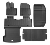 Vasca Baule Per G9 2023-2026 Tappetini Per Auto Cargo Liner Trunk Pad TPE 3D Tappetino Per Piedi Set Di Vassoi Inodore Impermeabile Migliorare Look E Sportività(G9 LHD 7pcs)