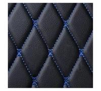 Vasca Baule Per Jaguar Per F-PACE 2019-2022 Tappetino Per Bagagliaio Auto Personalizzato In Pelle PU Accessori Per Auto Tappeto Vasca Bagagliaio Proteggi Baule(Black Blue)