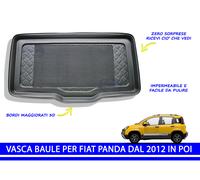 VASCA BAULE PER PANDA DAL 2017 IN POI IN PROTEGGI BAGAGLIAIO CON BORDI 3D