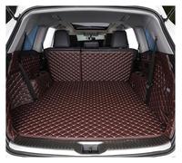 Vasca Baule Protezione Interni Per Macan 2014-2023 Car Styling Cargo Liner Carpet Interior Parts Accessories Car Trunk Anti-fouling Pads(Coffee full set)