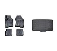 VASCA BAULE Specifica + Tappetini Tappeti auto 3D a Vaschetta Specifici COMPATIBILI con Panda 312 e 319 tutti i modelli prodotti dal 2012 in poi - 8000907-8020684