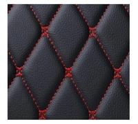 Vasca Baule Tappeto Per Golf Per Tour 2016-2019 Tappetini Per Bagagliaio Personalizzati In Pelle PU(Black red)
