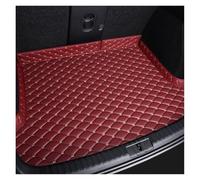 Vasca Baule Tappeto Per Golf Per Tour 2016-2019 Tappetini Per Bagagliaio Personalizzati In Pelle PU(Wine red)