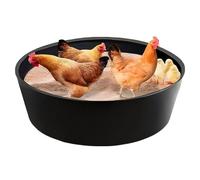 Vasca con Anelli per Bagni di Sabbia per Galline Per Il Pollaio Con Design | Contenitore per la Nidificazione del Pollame per Pollame, Galline, Galli, Piscine, Aziende Agricole e