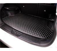 Vasca Custodia Per Baule Per Benz Per C W204 2007-2013 Impermeabile Posteriore Tronco Protector Zerbino Pavimento Della Protezione Vassoio Tappeto(Black Beige line,2008)