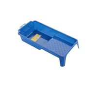 Vasca da 100 mm per mini-rullo, resistente, leggera, ideale per pittura in spazi ristretti e lavori di dettaglio.