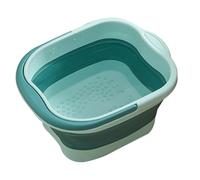 Vasca Da Bagno A Piedi | Piscina A Piedi Combinata Con Rulli Di Massaggio Per Rilassamento | Pieno Pieghevole Per La Spa, Viaggi, Esterni, Stanchi, Aiuti Per Il Sonno, Benessere, Cura Del Piede