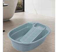 Vasca da bagno con asse da lavaggio integrata Bacinella per lavare pantaloni