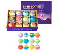 Vasca Da Bagno Con Palline Da Bagno - 12 Bombe Da Gorgoglianti Con | Set Spa Per La Pulizia Del Corpo Fatto A Mano | Gioco Per Il Bambini Ragazzi Ragazze Casa Viaggi Hotel Benesse
