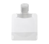 Vasca da bagno di dimensioni da viaggio - con sacchetti di compressione ricaricabili - include 30 ml/50 ml/100 ml di bottiglia portatile per shampoo, balsamo e sapone corpora