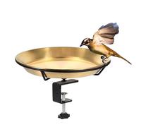 Vasca da bagno e mangiatoia per uccellini sospesi per ringhiera balcone design r