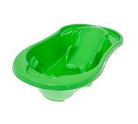 Vasca da bagno ergonomica comfort anatomico con 2 fasi per il neonato 0-6 mesi e bambino di 6-15 mesi (verde)