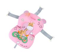 Vasca da bagno for bambini Tappetino di supporto for seggiolino da bagno Tappetino da bagno e doccia Cuscino d'aria Letto Tappetino da bagno antiscivolo Sedile da bagno di sicurezza for neonati ( Colo