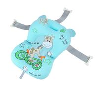 Vasca da bagno for bambini Tappetino di supporto for seggiolino da bagno Tappetino da bagno e doccia Cuscino d'aria Letto Tappetino da bagno antiscivolo Sedile da bagno di sicurezza for neonati ( Colo