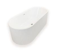 Vasca da bagno freestanding 168 x 74 cm bianca - Olivia