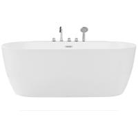 Vasca da Bagno Freestanding Acrilico Bianco Design Moderno 170 x 77 cm Roto