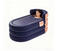Vasca da bagno gonfiabile per adulti,Vasca da bagno portatile SPA thickened ad aria per bagnomaria calda Piscina Bagno di famiglia