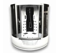 VASCA BAGNO IDROMASSAGGIO MONTECARLO 150 X 150 cm DOCCIA ANGOLARE SPA