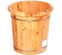 Vasca da bagno in legno per pediluvio, regalo per la casa, vasca da bagno in legno, pediluvio, barile in legno per pediluvio, durevole per la salute dei piedi, visione di lavaggio dei piedi sperante