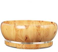 Vasca da bagno in legno per pediluvio, regalo per la casa, vasca da bagno in legno, vasca da bagno per sauna, massaggi, spa, sauna, bagno in legno fatto a mano, visione del pediluvio sperante di