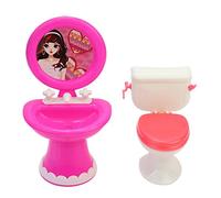 Vasca da bagno in plastica riutilizzabile juetege per la casa delle bambole dei bambini