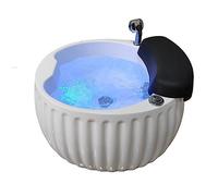 Vasca da bagno massaggiante per piedi per alleviare lo stress e la fatica, pediluvio in acrilico resistente e durevole, bacino per piedi stanchi