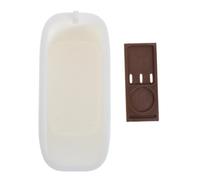 Vasca da Bagno Miniatura per Casa delle Bambole Bianca Pla | Mobilio Bagno Realistico, Design Truetolife Dettagli, Portatile e Facile da Collocare per Bambine