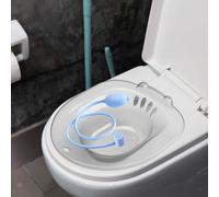 Vasca da bagno per anca, sedile per WC per anziani, lavabo per vasca da