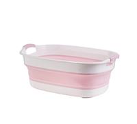 Vasca da bagno per animali domestici con tappo di scarico dell'acqua Vasca da bagno pieghevole per cuccioli Cani di piccola taglia Gatti Lavabo doccia per animali domestici Design salvaspazio portat