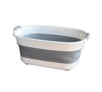 Vasca da bagno per animali domestici con tappo di scarico dell'acqua Vasca da bagno pieghevole per cuccioli Cani di piccola taglia Gatti Lavabo doccia per animali domestici Design salvaspazio portat