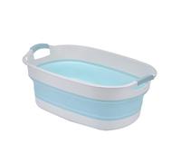 Vasca da bagno per animali domestici con tappo di scarico dell'acqua Vasca da bagno pieghevole per cuccioli Cani di piccola taglia Gatti Lavabo doccia per animali domestici Design salvaspazio portat