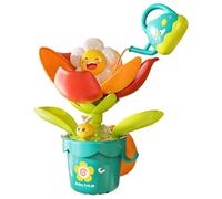 Vasca da bagno per bambini, fiore interattivo da bagno per bambini in fiore con ventosa, palazzo facile e versare da per i per la doccia divertente