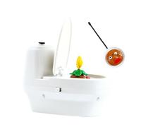 vasca da bagno per bambini, scherzo con getti d'acqua, Closestool di | Ricaricabile, con telecomando, per bambini e bambine, per Halloween