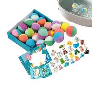 Vasca da bagno per Contiene - Giocattoli naturali e sicuri ai colori vivaci, sfera effervescente per ragazze ragazzi | Multipurpose Outdoor Indoor Utility Compact Sturdy Ergonomic