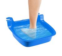 Vasca da bagno per i piedi per piscina, antiscivolo, resistente ai raggi UV, per bambini, adulti e anziani