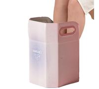 Vasca da bagno per pedicure - Secchio portatile, vasca pieghevole, piedi Soaker | Piedi leggeri Spa Bowl per viaggi, pedicure, campeggio, uso d'uso, supporto compatto in plastica, serbatoio 'acqua