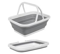 Vasca da bagno per piedi - per piscina - Secchio pieghevole antiscivolo per ammollo i piedi, per pavimento, doccia, lavaggio, terrazza, esterno e pedicure