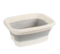 Vasca da bagno per piedi - PP+TPR 40 cm | pedicure pieghevole con capacità di 15 l, design portatile per relax a casa, pedicure e cura quotidiana dei piedi nella vita di tutti i giorni