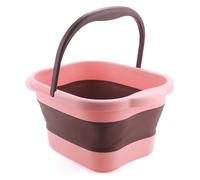 Vasca da bagno per piedi, secchio pieghevole per ammollo dei piedi con punti rilassanti, secchio per pedicure, per mamma, partner, marito, padre, moglie, donne