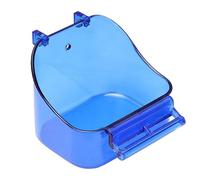 Vasca da bagno per uccelli sospesa - gabbia, accessori per il bagno di pappagalli, piccoli contenitori per il bagno degli uccelli, fissaggio per canarini senza onde Lovebird per la gabbia quotidiana