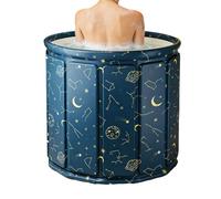 Vasca Da Bagno Pieghevole Con Ghiaccio: Doccia Per Vasca Idromassaggio Pieg | Il resistente fusto pieghevole in PVC con isolamento in cotone perlato funziona come una spa calda autonoma o una piscina fre