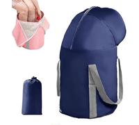 Vasca da bagno pieghevole for piedi, vasca da bagno for gambe complete, secchiello for il ghiaccio pieghevole portatile, for recupero all'aperto, terapia a tuffo freddo, spa da viaggio(Deep Blue)